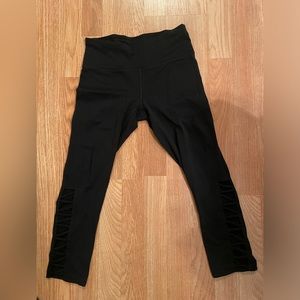 90 degree black fitness leggings